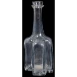 A George II cruciform small serving bottle or decanter c.1740
