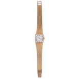 A ladies 9ct gold Longines wristwatch