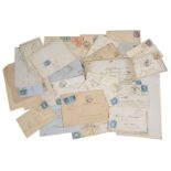 An interesting collection of French postal history, early French covers and related items