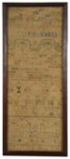 An early 18th century sampler