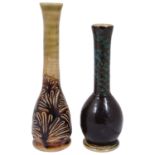 Two Martin Brothers stoneware specimen vases
