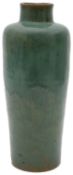 A Chinese sage green glazed monochrome vase