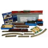 A selection of Hornby-Dublo OO Gauge to include locomotives, carriages, rolling stock, accessories
