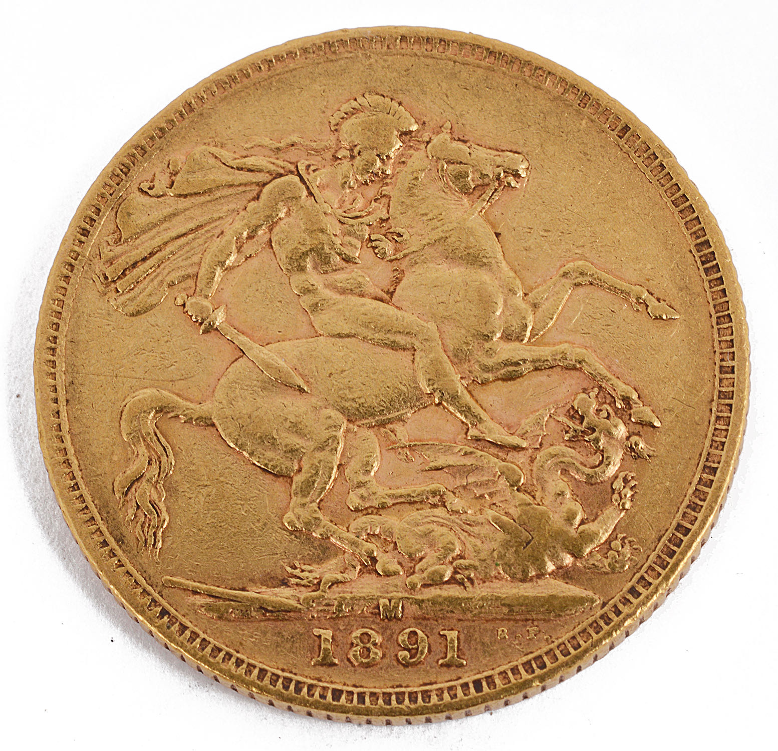 A Victorian full sovereign - Image 2 of 2