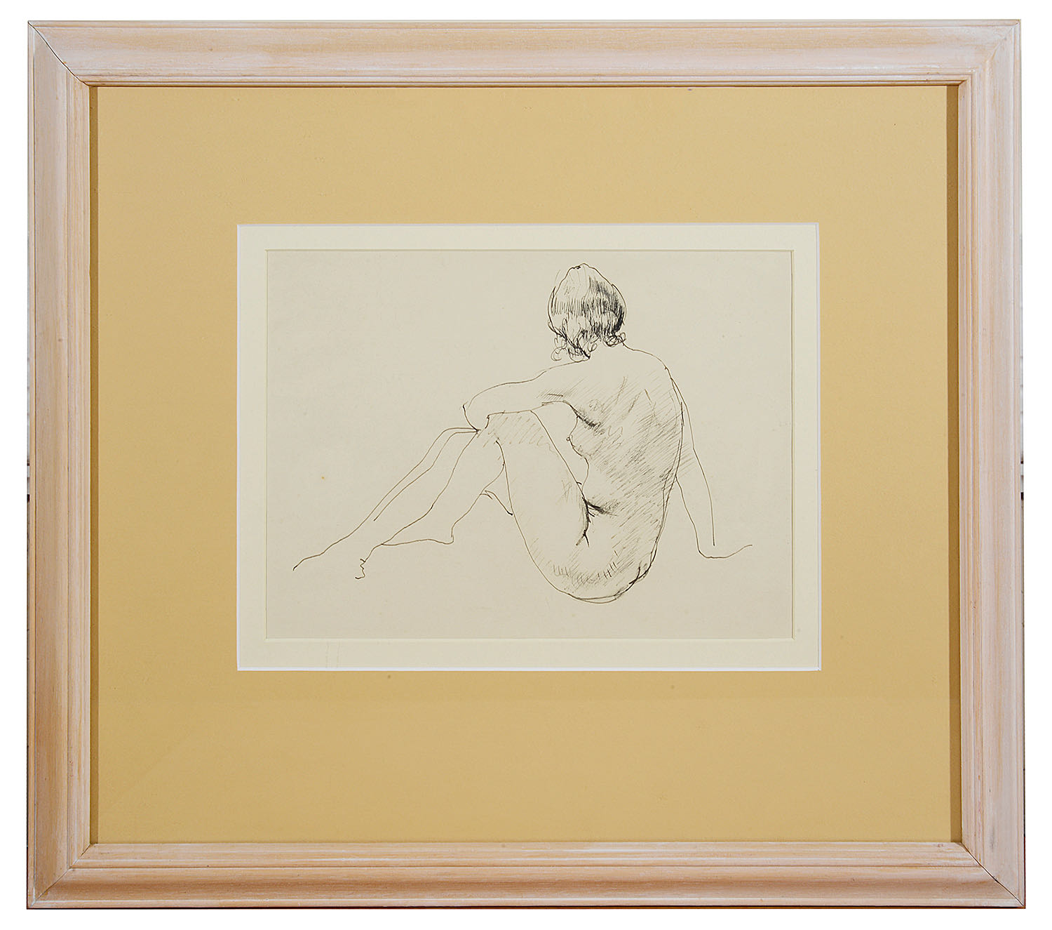 William Dennis Dring (1904-1990) pencil and pen, signed; pencil; one other attr. to Dring - Image 3 of 3