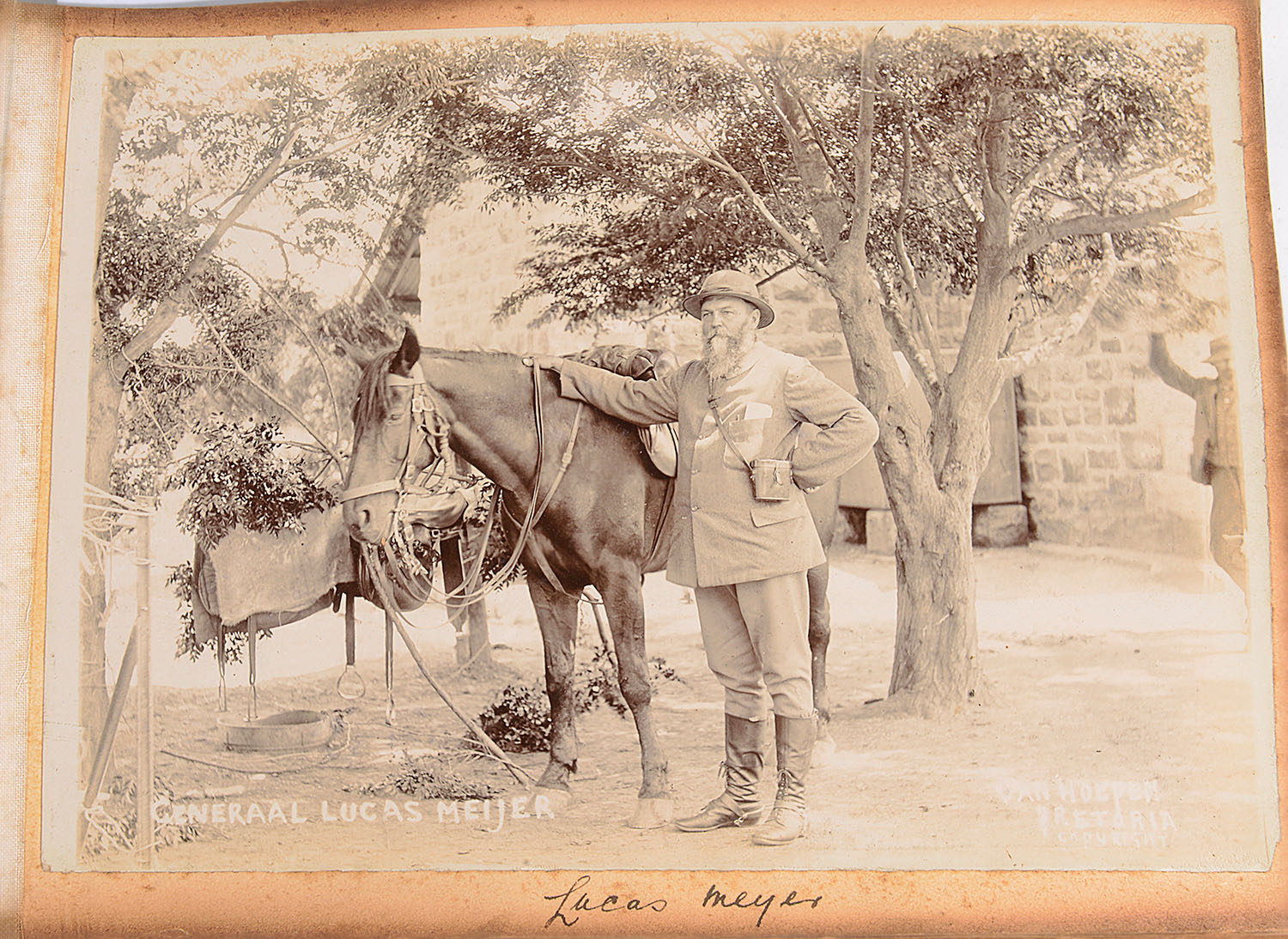 Two albums of albumen prints relating to the Boer War c. 1900 - Image 4 of 6