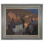 Philip Needell (Brit. 1886-1974) 'Cadgwith, Cornwall' oil on canvas, signed lower left
