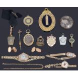 A collection of Victorian and later jewellery