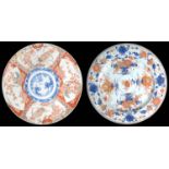 Two late 19th Century Japanese Imari chargers
