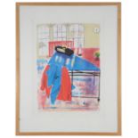 Chloe Cheese (Brit. b.1952) 'My House', lithograph, limited edition numbered 166/195,signed