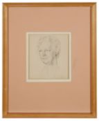 William Dennis Dring (1904-1990) 'Portrait of a woman' pencil, signed; two others attr. to Dring
