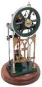 A Cotswold Heritage 'Ariel' vertical model steam engine