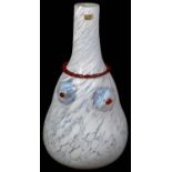 A Finnish Wartsila Arabia art glass vase