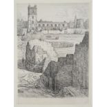 Sydney Robert Jones (Brit. 1881-1966) 'St Giles Cripplegate', pencil