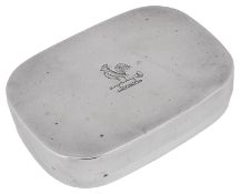 A William IV silver tobacco box