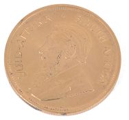 A South African Krugerrand dated 1983. CLS