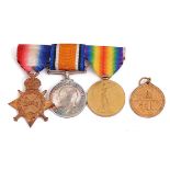 A World War 1 medal group awarded to L. Z-838, S.F. Hollyer, Sig R.N.R.R.