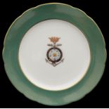 Royal Interest: Copelands China plate from the service made for the Royal Tour of The Dominions 1901