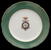 Royal Interest: Copelands China plate from the service made for the Royal Tour of The Dominions 1901