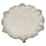 An early George III silver salver