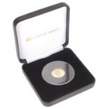 The Princess Diana 22 carat gold proof half sovereign