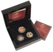 The Queen Victorian Bicentenary proof sovereign set