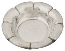 A late Victorian silver bowl