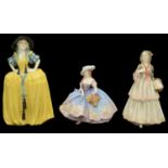 Three Royal Doulton porcelain figures