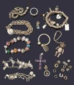 A collection of designer jewellery