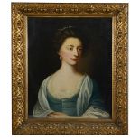 English School 18th century 'Portrait of a lady', bust length