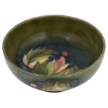 A Moorcroft 'Leaves and grapes' small bowl