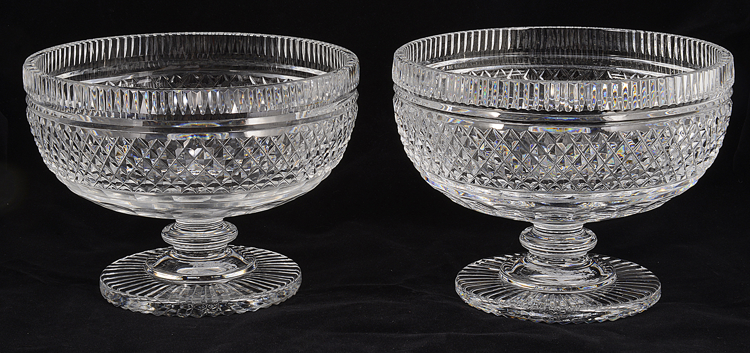A small selection of glass to include Waterford crystal - Image 2 of 3