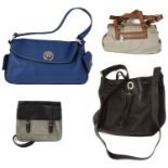 Four designer handbags
