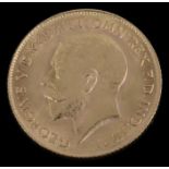 A George V half Sovereign dated 1915