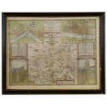 John Speede & John Norden, A 17th century double sided Map of Middlesex