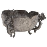 A late 19th/early 20th century Chinese export silver bowl c.1900