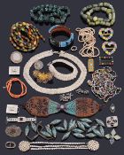 A collection of costume jewellery