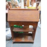 ART NOUVEAU SMALL OAK BUREAU