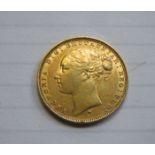 1879 GOLD FULL SOVEREIGN