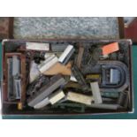 CASE CONTAINING VARIOUS 00 GAUGE TRAINS AND ACCESSORIES ETC.