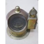 VINTAGE BRASS SHIP'S BINNACLE