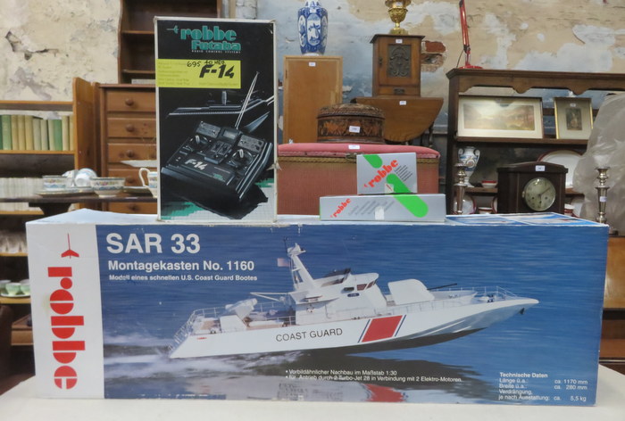 ROBBE GERMAN SAR33 COAST GUARD KIT WITH BOXED CONTROL AND ACCESSORIES