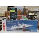 ROBBE GERMAN SAR33 COAST GUARD KIT WITH BOXED CONTROL AND ACCESSORIES
