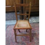 SINGLE INLAID BEDROOM CHAIR