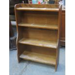 SMALL SET OF OPEN BOOKSHELVES