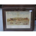 FRAMED PRINT- A VIEW OF LIVERPOOL IN 1880 PLUS TWO OTHER PRINTS