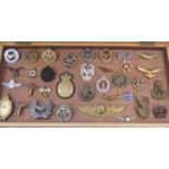 COLLECTION OF VARIOUS AND OTHER ARMY BADGES.