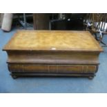 20th CENTURY BOOK FORM COFFEE TABLE WITH LIFT UP COVER