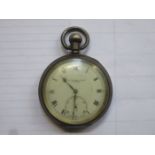 HALLMARKED SILVER THOMAS RUSSELL POCKET WATCH