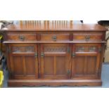 20th CENTURY OAK 'OLD CHARM' SIDEBOARD BY WOOD BROS